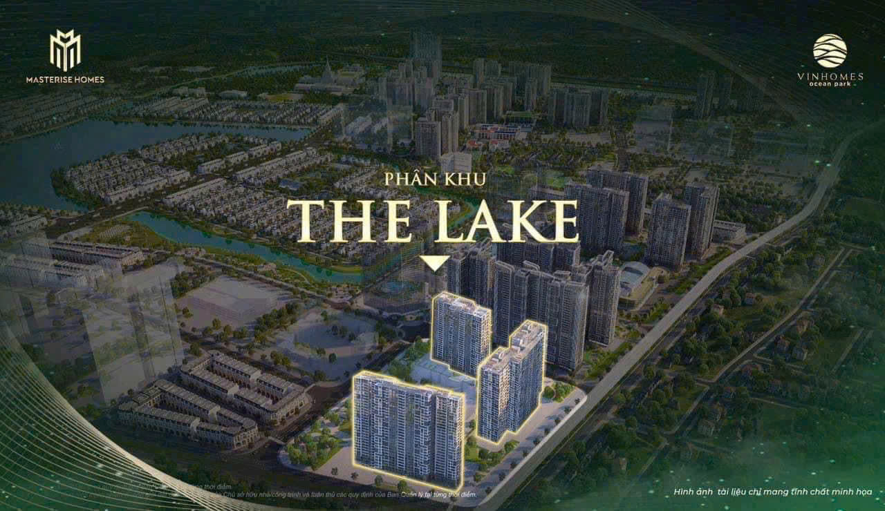 DỰ ÁN THE LAKE MASTERISE HOMES OCEAN PARK 1 TÂM ĐIỂM PHÍA ĐÔNG HÀ NỘI