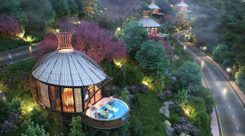 DỰ ÁN SAKANA RESORT HÒA BÌNH BIỆT THỰ NGHỈ DƯỠNG VEN ĐÔ ĐỘC ĐÁO NHẤT VIỆT NAM