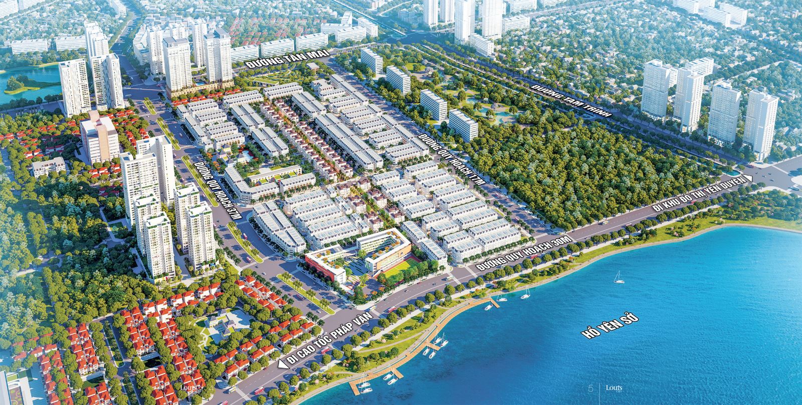CƠ HỘI SỞ HỮU VÀ ĐẦU TƯ SUẤT NGOẠI GIAO DỰ ÁN LOUIS CITY HOÀNG MAI