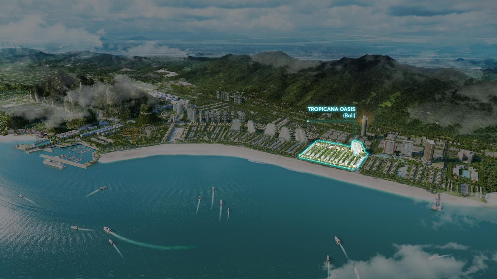 SONASEA VÂN ĐỒN HARBOR CITY PHÂN KHU SINGAPORE SHOPTEL