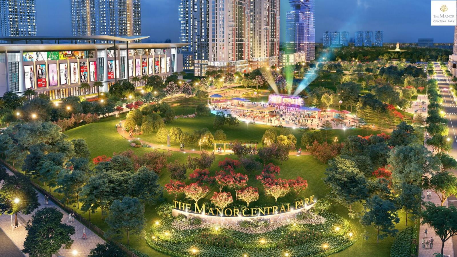 MỞ BÁN BLOCK 15 MẶT PHỐ ĐI BỘ VÀ ĐẠI LỘ HOÀNG MAI THE MANOR CENTRAL PARK